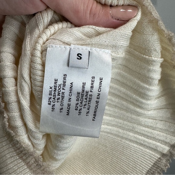 PROENZA SCHOULER Silk-Cashmere Rib Knit Top - Picture 7 of 8